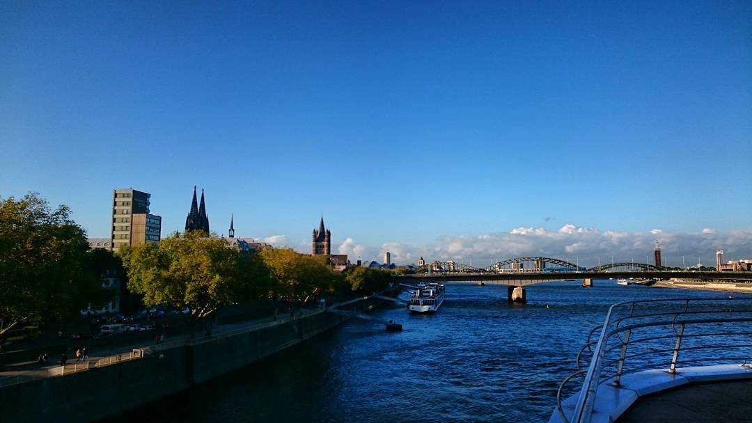 Rhine River Cologne
